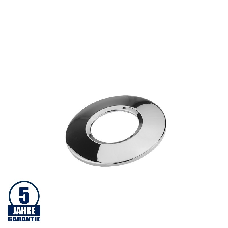 Chrom Abdeckung für 10W LED Einbauspot Rund CCT Dimmbar IP65 - 5044