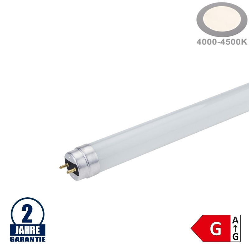 24W LED G13/T8 Glas Röhre 150cm Neutralweiß CL