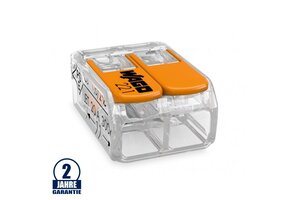 221-412 WAGO COMPACT-Verbindungsklemme für 2 Leiter