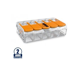 221-415 WAGO COMPACT-Verbindungsklemme für 5 Leiter