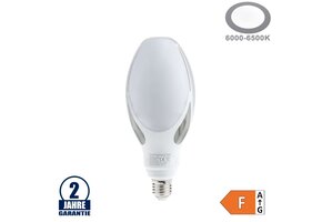 40W LED E27 Kolbenlampe Kunststoff Kaltweiß