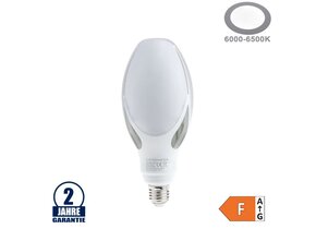 40W LED E27 Kolbenlampe Kunststoff Kaltweiß