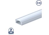 LED Profil Micro eloxiert 2m SET OP
