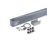 40W LED Linearleuchte Slim Professional mit Abhängung Silber Neutralweiß