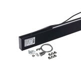 50W LED Linearleuchte Up and Down Professional mit Abhängung Schwarz Neutralweiß