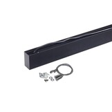 50W LED Linearleuchte mit Abhängung UGR19 Schwarz Neutralweiß