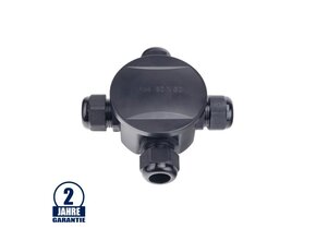 Kabelverbindungsdose mit 4 Kabeleinlässen Rund IP44