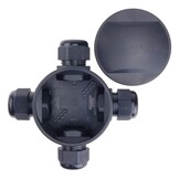 Kabelverbindungsdose mit 4 Kabeleinlässen Rund IP44