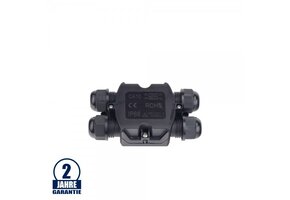 Kabelverbindungsdose mit 4 Kabeleinlässen IP68