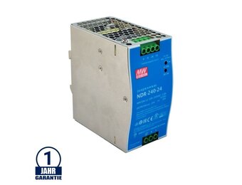 MEAN WELL 240W 24V DC Metall Tragschienen Netzteil