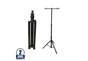 Stativ für Fluter 64-157cm Schwarz