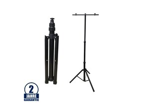 Stativ für Fluter 64-157cm Schwarz