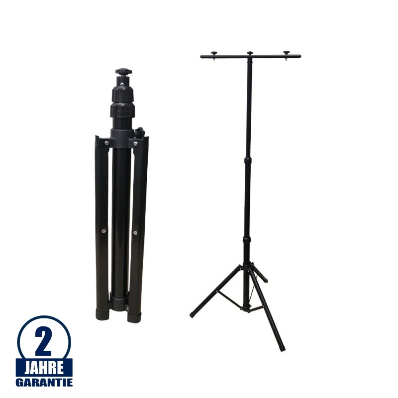 Stativ für Fluter 64-157cm Schwarz