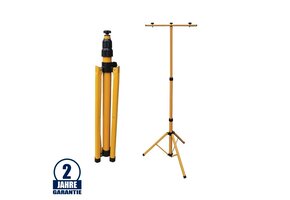 Stativ für Fluter 64-157cm Gelb