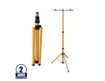 Stativ für Fluter 64-157cm Gelb