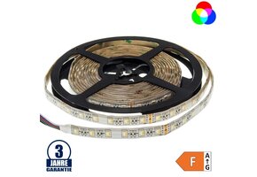 60SMD/m 16W/m 24V Professional LED Streifen RGBNW Spritzwassergeschützt 5m Rolle