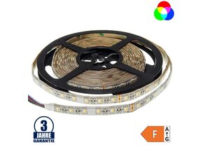 60SMD/m 16W/m 24V Professional LED Streifen RGBNW Spritzwassergeschützt 5m Rolle