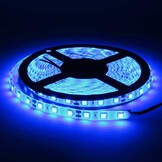 60SMD/m 14,4W/m 12V Led Streifen 5050 Blau Spritzwassergeschützt 5m