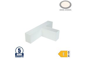 12W T-Verbinder für Linearleuchte Slim Professional Weiß Neutralweiß 5382