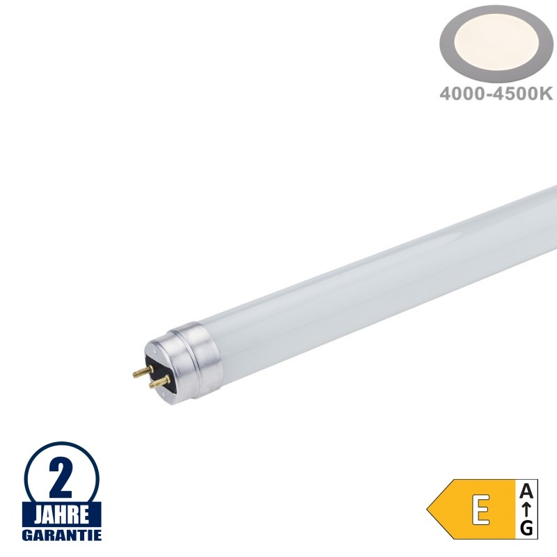 18W LED T8 Glas Röhre 120cm Neutralweiß HL