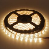 60SMD/m 4,8W/m 24V Professional LED Streifen 1808 Warmweiß Spritzwassergeschützt 5m