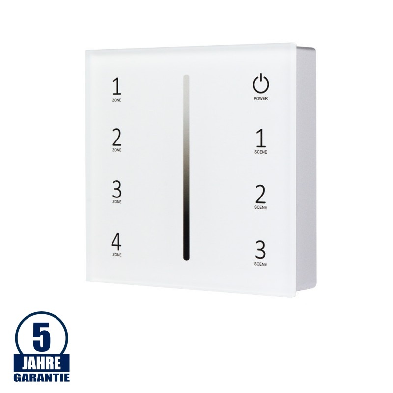 LED Single Color 4 Zonen Fernbedienung für Wandmontage