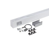 40W LED Linearleuchte Slim Professional mit Abhängung Weiß Neutralweiß