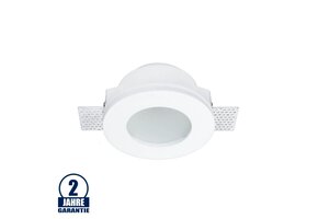 Einbaurahmen Trimless für LED GU10 Rund matt Weiß