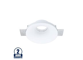 Einbaurahmen Trimless für LED GU10 Rund Konisch Weiß