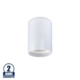 Aufbaurahmen für LED GU10 Kunststoff Rund Weiß