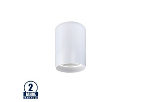 Aufbaurahmen für LED GU10 Kunststoff Rund Weiß