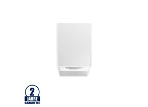 Aufbaurahmen für LED GU10 Kunststoff Quadratisch Weiß