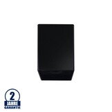 Aufbaurahmen für LED GU10 Kunststoff Quadratisch Schwarz