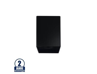 Aufbaurahmen für LED GU10 Kunststoff Quadratisch Schwarz