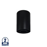 Aufbaurahmen für LED GU10 Kunststoff Rund Schwarz V2