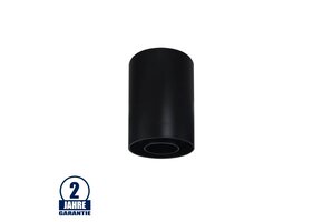 Aufbaurahmen für LED GU10 Kunststoff Rund Schwarz V2