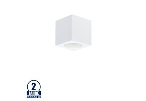 Aufbaurahmen für LED GU10 Quadratisch Weiß 7cm