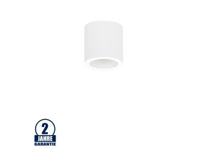 Aufbaurahmen für LED GU10 Rund Weiß 7cm