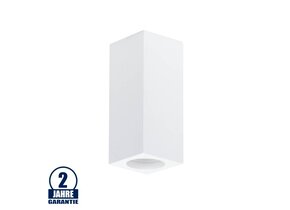 Aufbaurahmen für LED GU10 Quadratisch Weiß 17cm