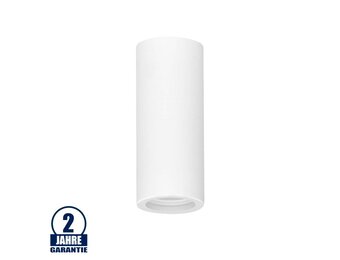 Aufbaurahmen für LED GU10 Rund Weiß 17cm