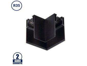 Eckstück R35 Aufputz für 48V Stromschiene Magnetic Line