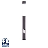 Pendelleuchte mit seitlichem Lichtauslass für GU10 40cm Traubenrot