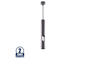 Pendelleuchte mit seitlichem Lichtauslass für GU10 40cm Traubenrot