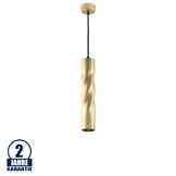 Pendelleuchte Twisted für GU10 30cm Gold