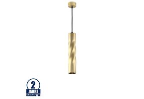 Pendelleuchte Twisted für GU10 30cm Gold