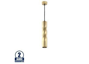 Pendelleuchte Twisted für GU10 30cm Gold