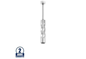 Pendelleuchte Twisted für GU10 30cm Chrom