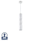 Pendelleuchte Twisted für GU10 30cm Weiß