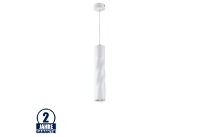 Pendelleuchte Twisted für GU10 30cm Weiß