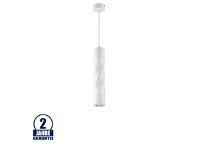 Pendelleuchte Twisted für GU10 30cm Weiß